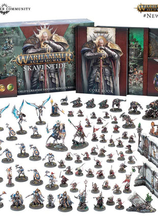 Dit is een foto van het spel Skaventide (English) - Age of Sigmar te koop bij Speldorado Spellenwinkel Delft