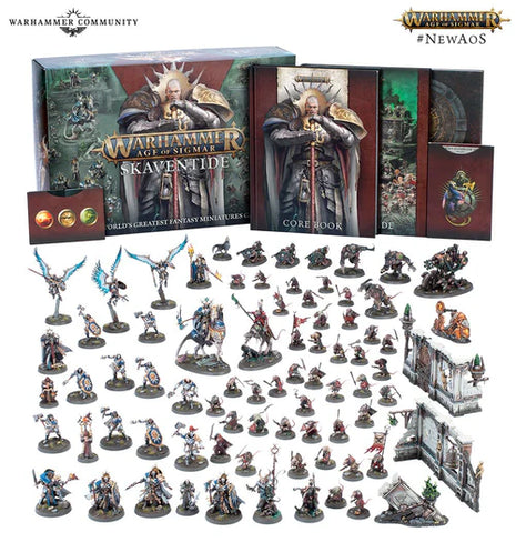 Dit is een foto van het spel Skaventide (English) - Age of Sigmar te koop bij Speldorado Spellenwinkel Delft
