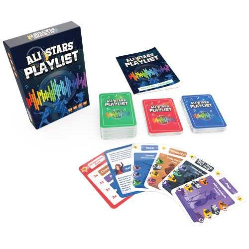 Dit is een foto van het spel All Stars Playlist te koop bij Speldorado Spellenwinkel Delft