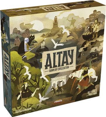 Dit is een foto van het spel Altay Dawn of Civilization te koop bij Speldorado Spellenwinkel Delft