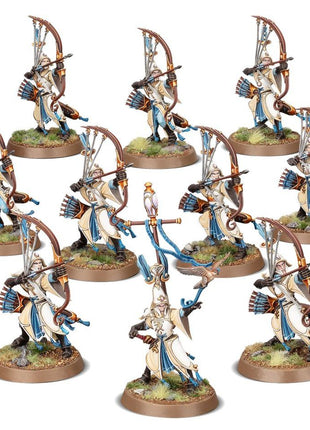 Dit is een afbeelding van het miniatuur Anari Auralan Sentinels - Lumineth Realm Lords voor het spel Warhammer, te koop bij Tabletop Miniature Wargames spellenwinkel Speldorado in delft