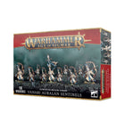 Dit is een afbeelding van het miniatuur Anari Auralan Sentinels - Lumineth Realm Lords voor het spel Warhammer, te koop bij Tabletop Miniature Wargames spellenwinkel Speldorado in delft