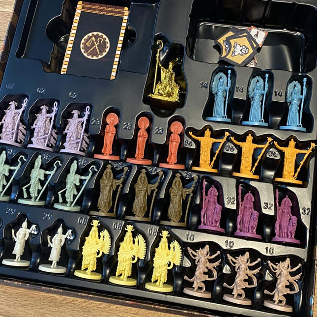 Dit is een foto van het spel Ankh Gods of Egypt Pharaoh - EN te koop bij Speldorado Spellenwinkel Delft