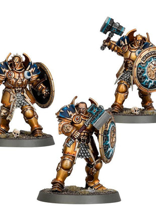 Dit is een afbeelding van het miniatuur Annihilators - Stormcast Eternals voor het spel Warhammer, te koop bij Tabletop Miniature Wargames spellenwinkel Speldorado in delft