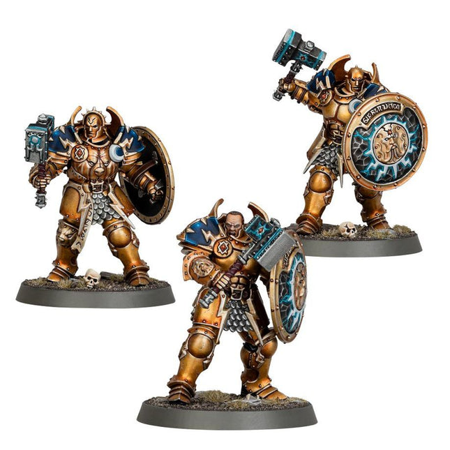 Dit is een afbeelding van het miniatuur Annihilators - Stormcast Eternals voor het spel Warhammer, te koop bij Tabletop Miniature Wargames spellenwinkel Speldorado in delft