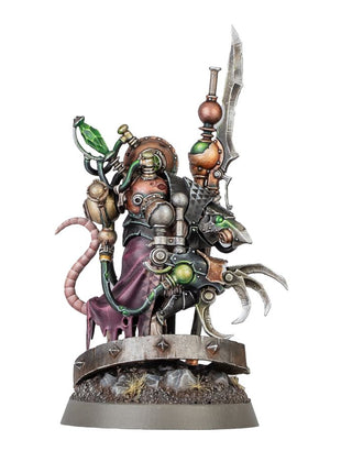 Dit is een afbeelding van het miniatuur Arch-Warlock - Skaven voor het spel Warhammer, te koop bij Tabletop Miniature Wargames spellenwinkel Speldorado in delft