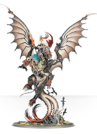 Dit is een afbeelding van het miniatuur Archaon - Slaves to Darkness voor het spel Warhammer, te koop bij Tabletop Miniature Wargames spellenwinkel Speldorado in delft