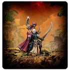 Dit is een afbeelding van het miniatuur Archon -Drukhari voor het spel Warhammer, te koop bij Tabletop Miniature Wargames spellenwinkel Speldorado in delft