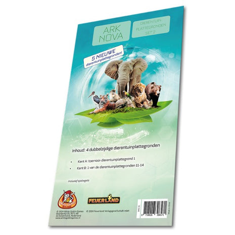Dierentuinplattegrond SET 2 - Ark Nova – strategisch bordspel – 1 tot 4 spelers