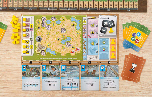 Dit is een foto van het spel Ark Nova - EN te koop bij Speldorado Spellenwinkel Delft