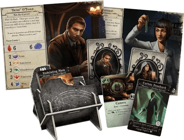 Dit is een foto van het spel Arkham Horror 3rd Edition Dead of Night EN te koop bij Speldorado Spellenwinkel Delft