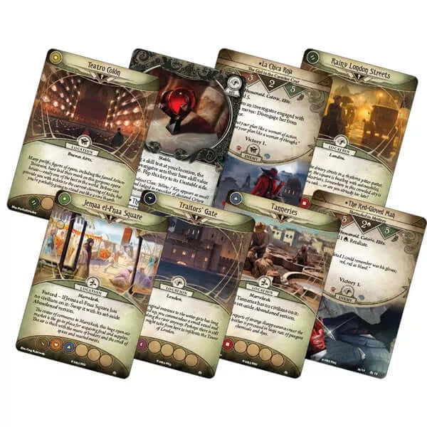 Dit is een foto van het spel The Scarlet Keys Campaign Exp - Arkham Horror - LCG te koop bij Speldorado Spellenwinkel Delft