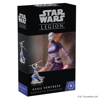 Dit is een foto van het spel Asajj Ventress Operative Expansion - Star Wars Legion te koop bij Speldorado Spellenwinkel Delft