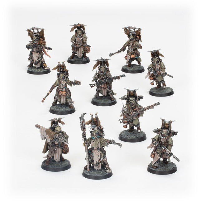 Dit is een foto van het spel Ash Wastes Nomads War Party - Necromunda te koop bij Speldorado Spellenwinkel Delft