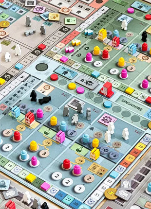 Dit is een foto van het spel Asian Tigers te koop bij Speldorado Spellenwinkel Delft