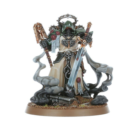 Dit is een afbeelding van het miniatuur Asmodai Master Of Repentance - Dark Angels voor het spel Warhammer, te koop bij Tabletop Miniature Wargames spellenwinkel Speldorado in delft