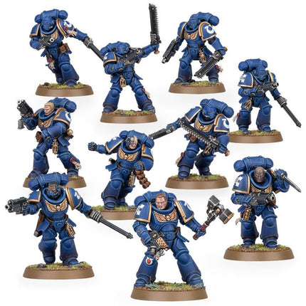 Dit is een foto van het spel Assault Intercessors - Space Marines te koop bij Speldorado Spellenwinkel Delft