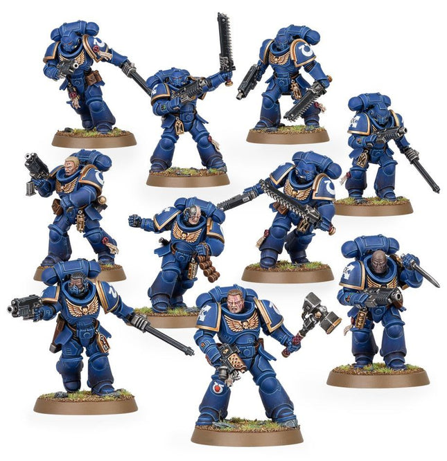 Dit is een foto van het spel Assault Intercessors - Space Marines te koop bij Speldorado Spellenwinkel Delft