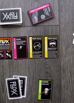 Dit is een foto van het spel Astronomy Fluxx   EN te koop bij Speldorado Spellenwinkel Delft
