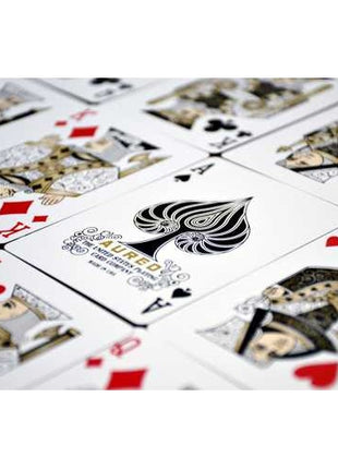 Dit is een foto van het spel Aureo (UL) - Bicycle te koop bij Speldorado Spellenwinkel Delft