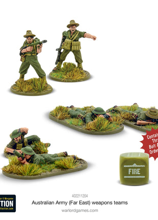 Dit is een foto van het spel Australian Army Weapons Teams (Far East) te koop bij Speldorado Spellenwinkel Delft