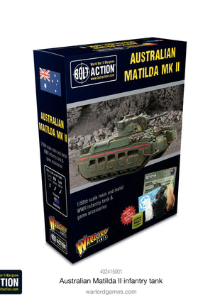 Australian Matilda II Infantry Tank voor Bolt Action - amerikanen vehicle schaal 1:58 miniatuur