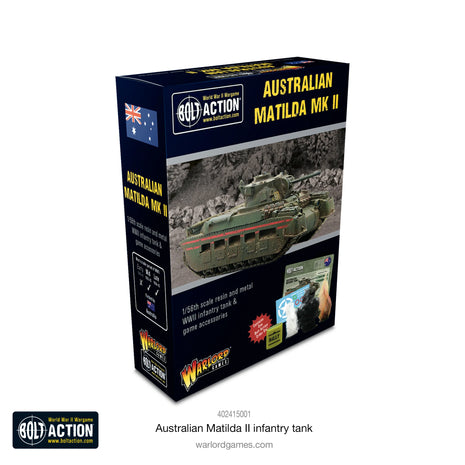 Australian Matilda II Infantry Tank voor Bolt Action - amerikanen vehicle schaal 1:58 miniatuur