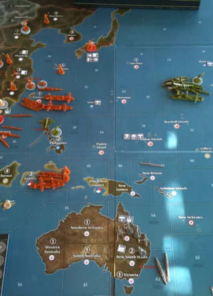 Dit is een foto van het spel Axis And Allies Pacific 1940 te koop bij Speldorado Spellenwinkel Delft