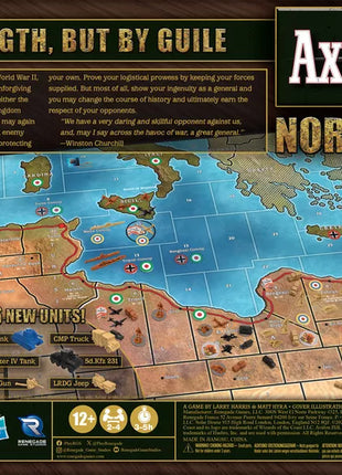 Dit is een foto van het spel Axis & Allies: North Africa - EN te koop bij Speldorado Spellenwinkel Delft