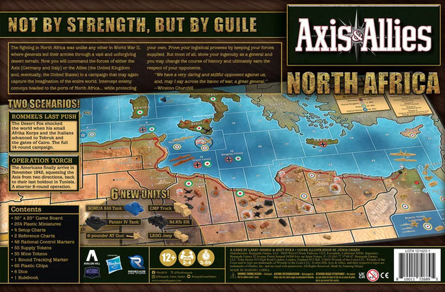 Dit is een foto van het spel Axis & Allies: North Africa - EN te koop bij Speldorado Spellenwinkel Delft