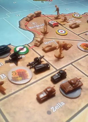 Dit is een foto van het spel Axis & Allies: North Africa - EN te koop bij Speldorado Spellenwinkel Delft