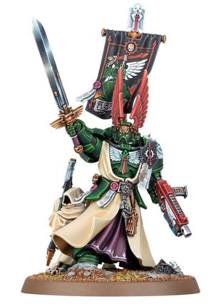 Dit is een afbeelding van het miniatuur Azrael - Dark Angels voor het spel Warhammer, te koop bij Tabletop Miniature Wargames spellenwinkel Speldorado in delft
