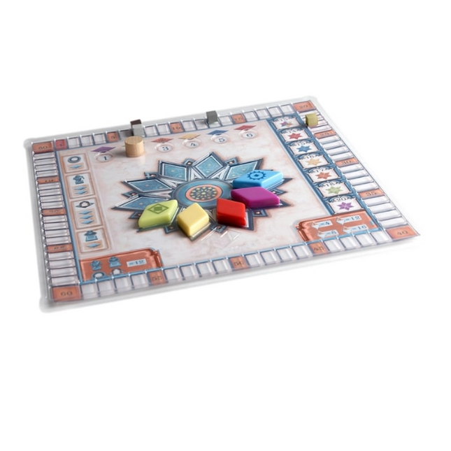 Dit is een foto van het spel Azul Glanzend Paviljoen Expansie NL te koop bij Speldorado Spellenwinkel Delft