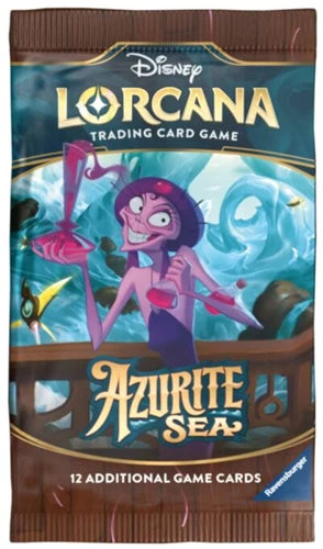 Dit is een foto van het spel Azurite Sea Booster - Disney Lorcana te koop bij Speldorado Spellenwinkel Delft