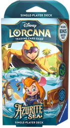 Dit is een foto van het spel Azurite Sea Starter Deck Go Go Tomago & Gadget Hackwrench  - Disney Lorcana te koop bij Speldorado Spellenwinkel Delft