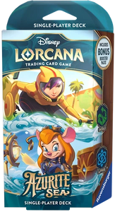 Azurite Sea Starter Deck Go Go Tomago & Gadget Hackwrench - Disney Lorcana