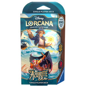 Disney Lorcana Azurite Sea Starter Deck Jim Hawkins & Tigger - Disney Lorcana