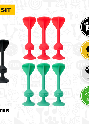 Tossit - Starter Pack - Rood-Turquoise