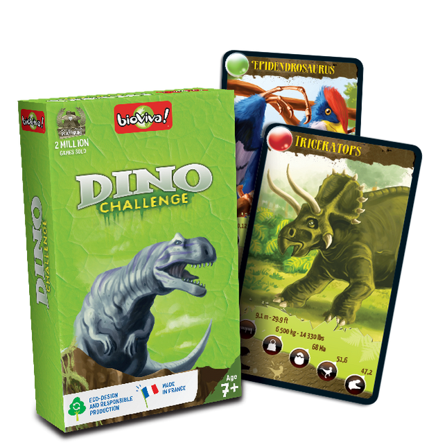 Dit is een foto van het spel Dino Challenge - Green te koop bij Speldorado Spellenwinkel Delft