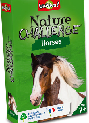 Nature Challenge - Horses – leerspel voor kinderen Vanaf 7 jaar