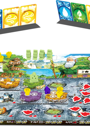 Dit is een foto van het spel Tribes Of The Wind te koop bij Speldorado Spellenwinkel Delft