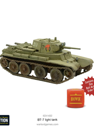 Dit is een foto van het spel BT-7 Light Tank te koop bij Speldorado Spellenwinkel Delft