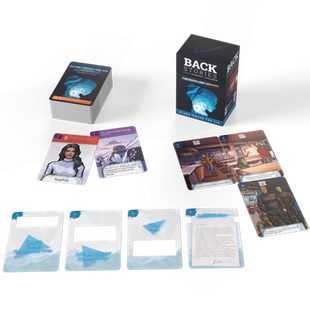 Dit is een foto van het spel Backstories Alone Under the Ice te koop bij Speldorado Spellenwinkel Delft