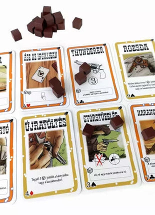 Dit is een foto van het spel Bang! Armed & Dangerous EN te koop bij Speldorado Spellenwinkel Delft