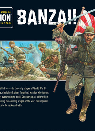 Dit is een foto van het spel Banzai! Japanese Starter Army te koop bij Speldorado Spellenwinkel Delft