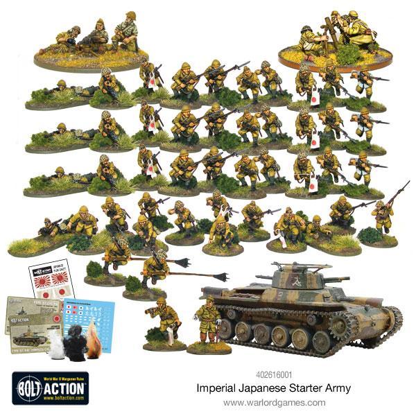 Dit is een foto van het spel Banzai! Japanese Starter Army te koop bij Speldorado Spellenwinkel Delft