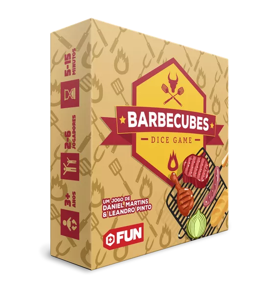 Dit is een foto van het spel Barbecubes te koop bij Speldorado Spellenwinkel Delft