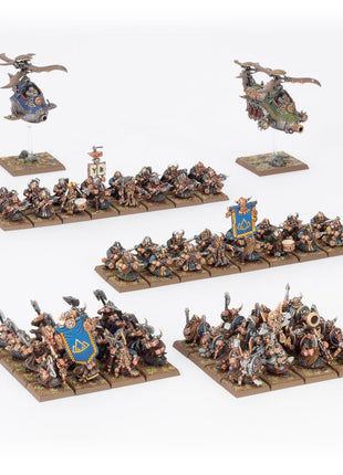 Dit is een afbeelding van het miniatuur Battalion dwarfen Mountain Holds - Dwarfen Mountain Holds voor het spel Warhammer, te koop bij Tabletop Miniature Wargames spellenwinkel Speldorado in delft