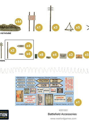 Dit is een foto van het spel Battlefield Accessories te koop bij Speldorado Spellenwinkel Delft