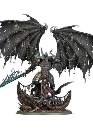 Dit is een afbeelding van het miniatuur Be'Lakor - Slaves to Darkness voor het spel Warhammer, te koop bij Tabletop Miniature Wargames spellenwinkel Speldorado in delft